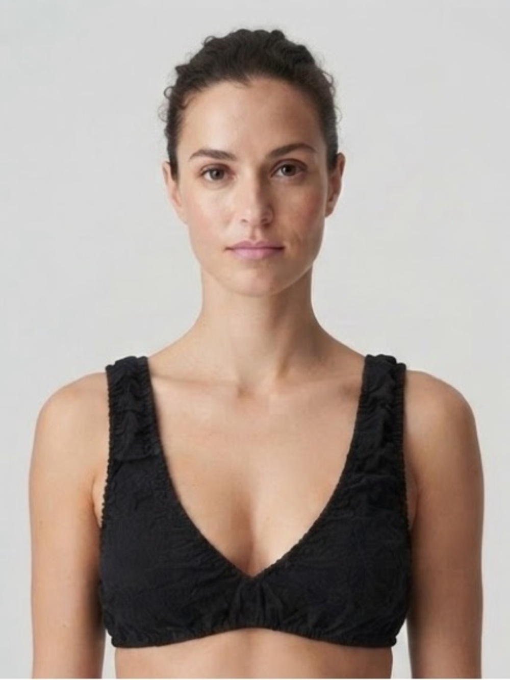 WeWoreWhat Blackwash Bralette Crop Top